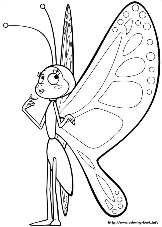 Maya the Bee coloring picture